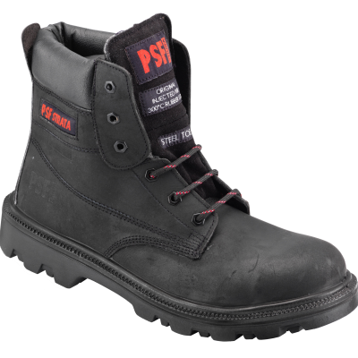 PSF STRATA Black 6" Boot