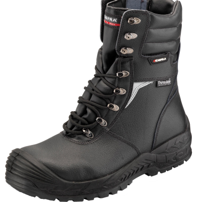 BRAGI BLACK SAFETY HIGH LEG BOOT