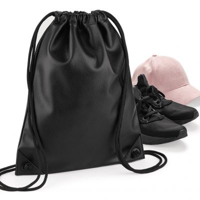 Bagbase Faux Leather Gymsac