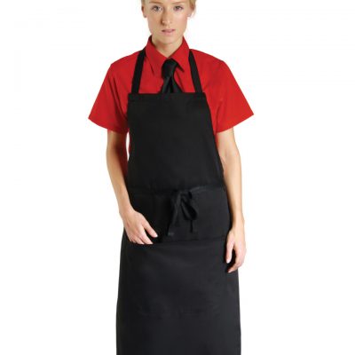 Economy Bib Apron With Pocket