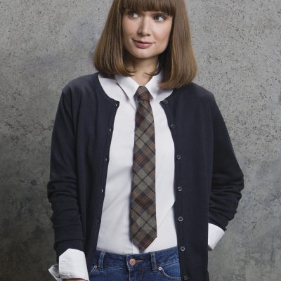 Kustom Kit Ladies Round Neck Cardigan