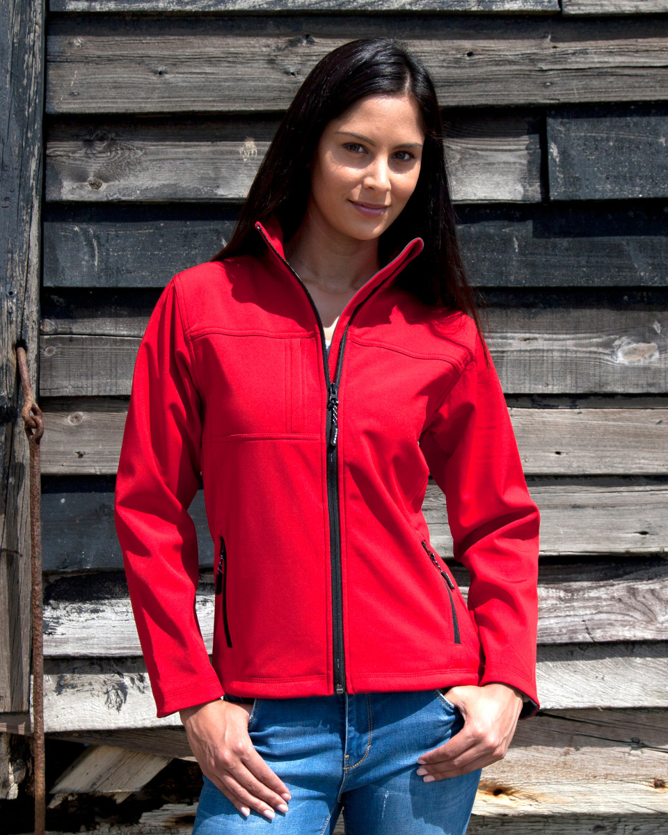 Result Ladies Classic Softshell Jacket ProParts Workwear