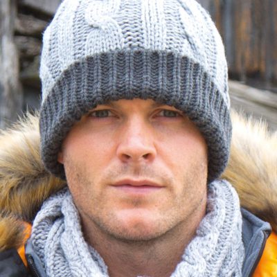 Result Winter Shades Of Grey Knit Hat